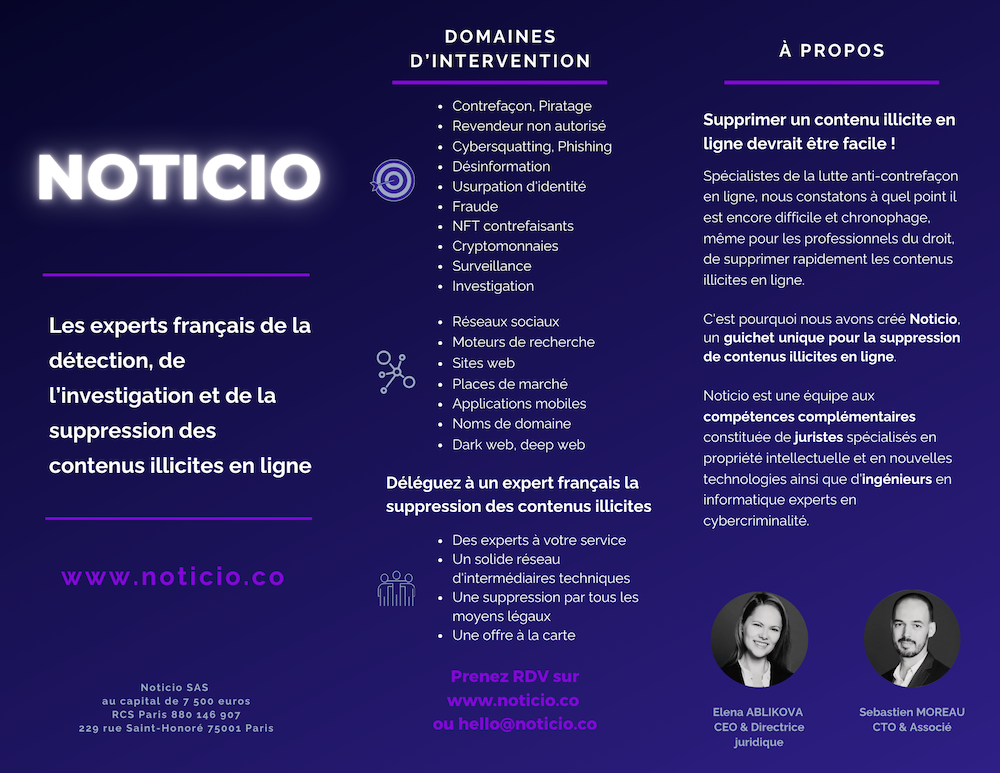 Plaquette Noticio FR 2025